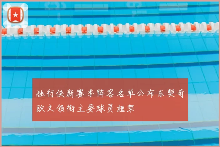 独行侠新赛季阵容名单公布东契奇欧文领衔主要球员框架